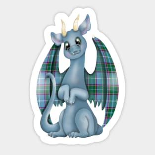 Manx dragon Sticker